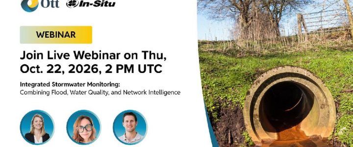 Integrated Stormwater Monitoring: Combining Flood, Water Quality, and Network Intelligence (Webinar | Online) Integrated Stormwater Monitoring: Combining Flood, Water Quality, and Network Intelligence (Webinar | Online)