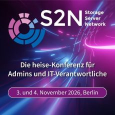 S2N – Die heise-Konferenz für Admins und IT-Verantwortliche (Konferenz | Berlin) S2N – Die heise-Konferenz für Admins und IT-Verantwortliche (Konferenz | Berlin)