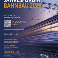 BVMB – Jahresforum Bahnbau 2026 (Kongress | Berlin)