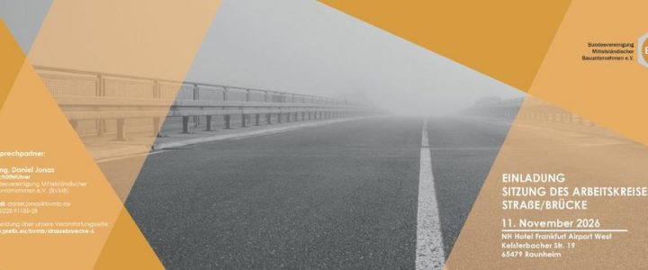 BVMB Arbeitskreis Straße/Brücke (Konferenz | Raunheim)